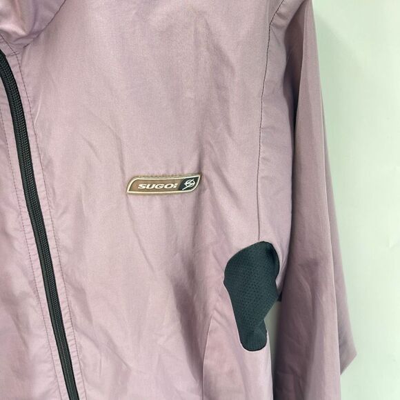 Sugoi Womens Bike Jacket Windbreaker Cycling Full Zip Purple Size Small - Picture 9 of 11